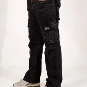 Wash Baggy Jeans | Black
