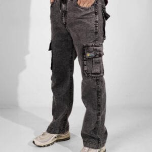 Wash Baggy Jeans | Ash