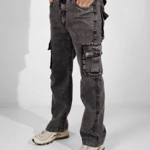 Wash Baggy Jeans | Ash