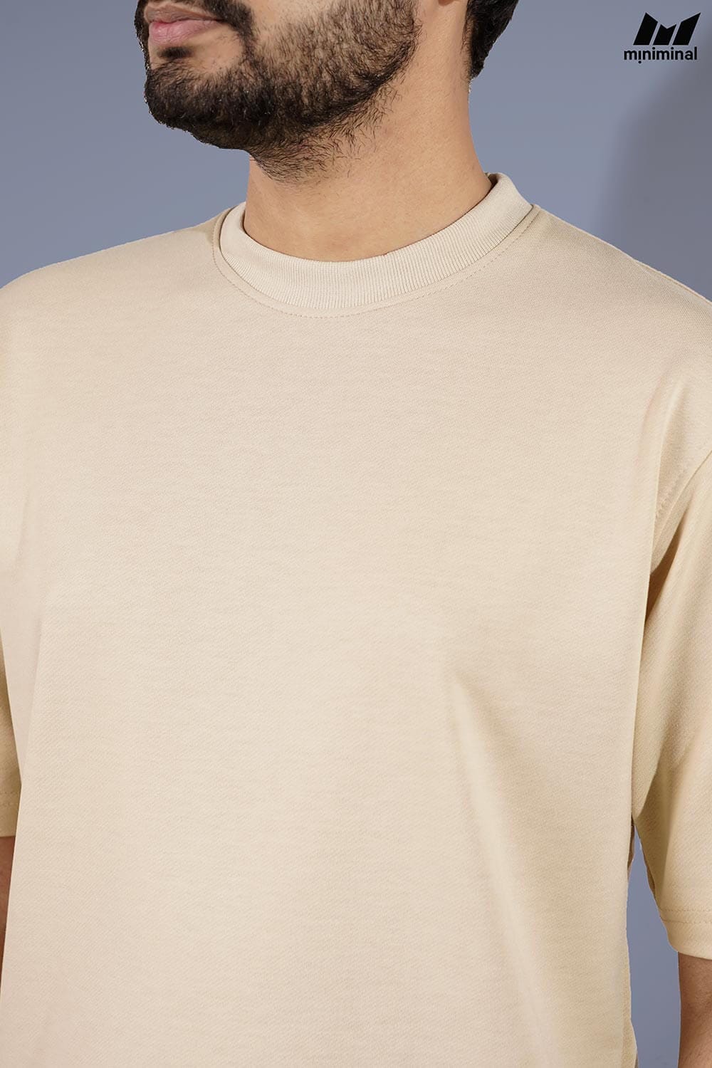 Premium Terry Drop Shoulder | Base Biscuit - Image 2