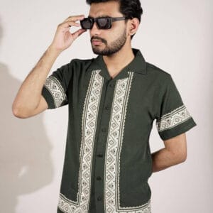 Miniminal Premium Half Sleeve Cuban Shirt | C2